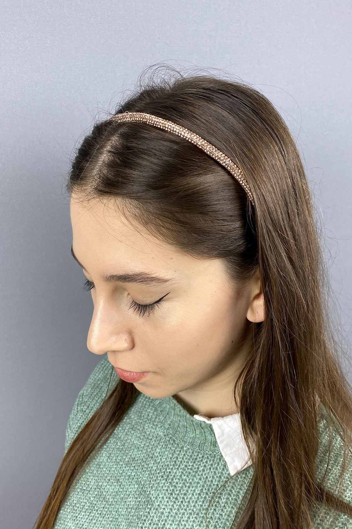 Full Stone Crown Hair Accessory