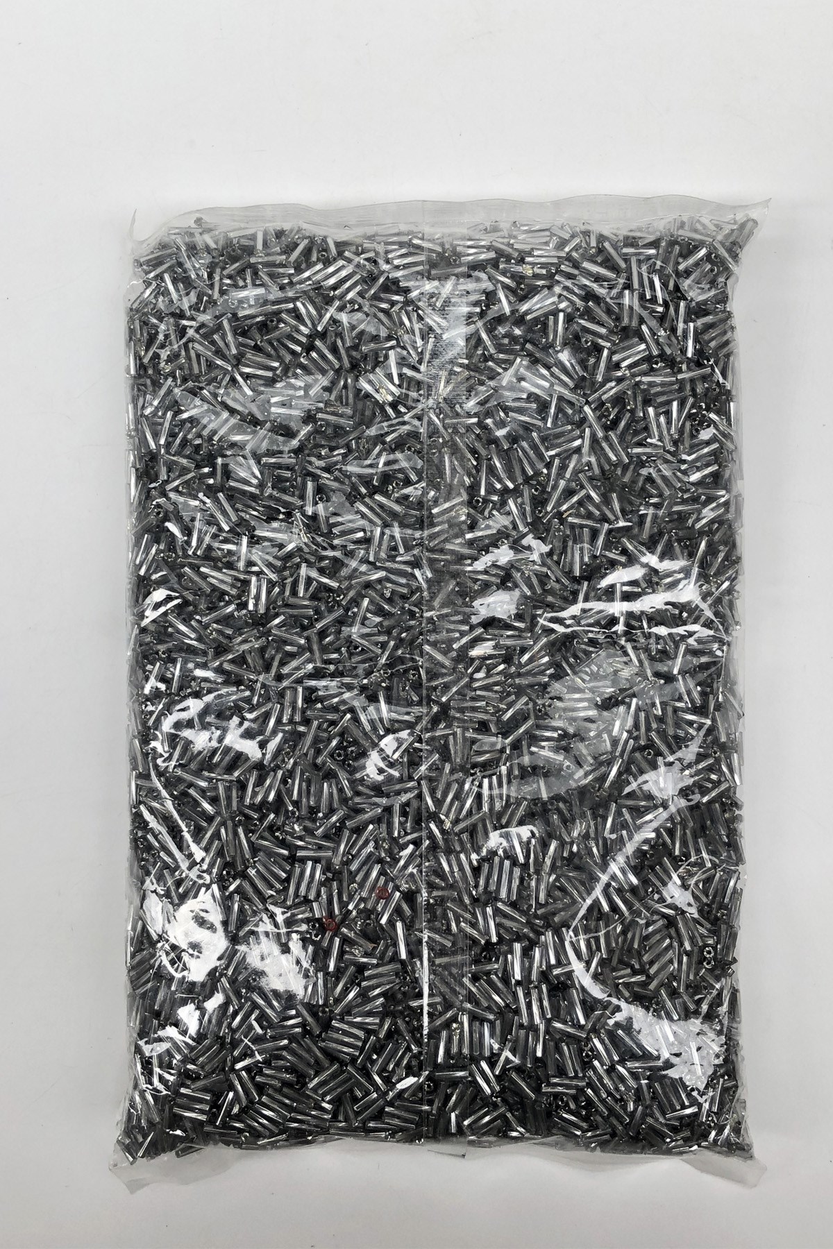 Füme Rengi Burgulu Boru Boncuk 3 mm 500 gr