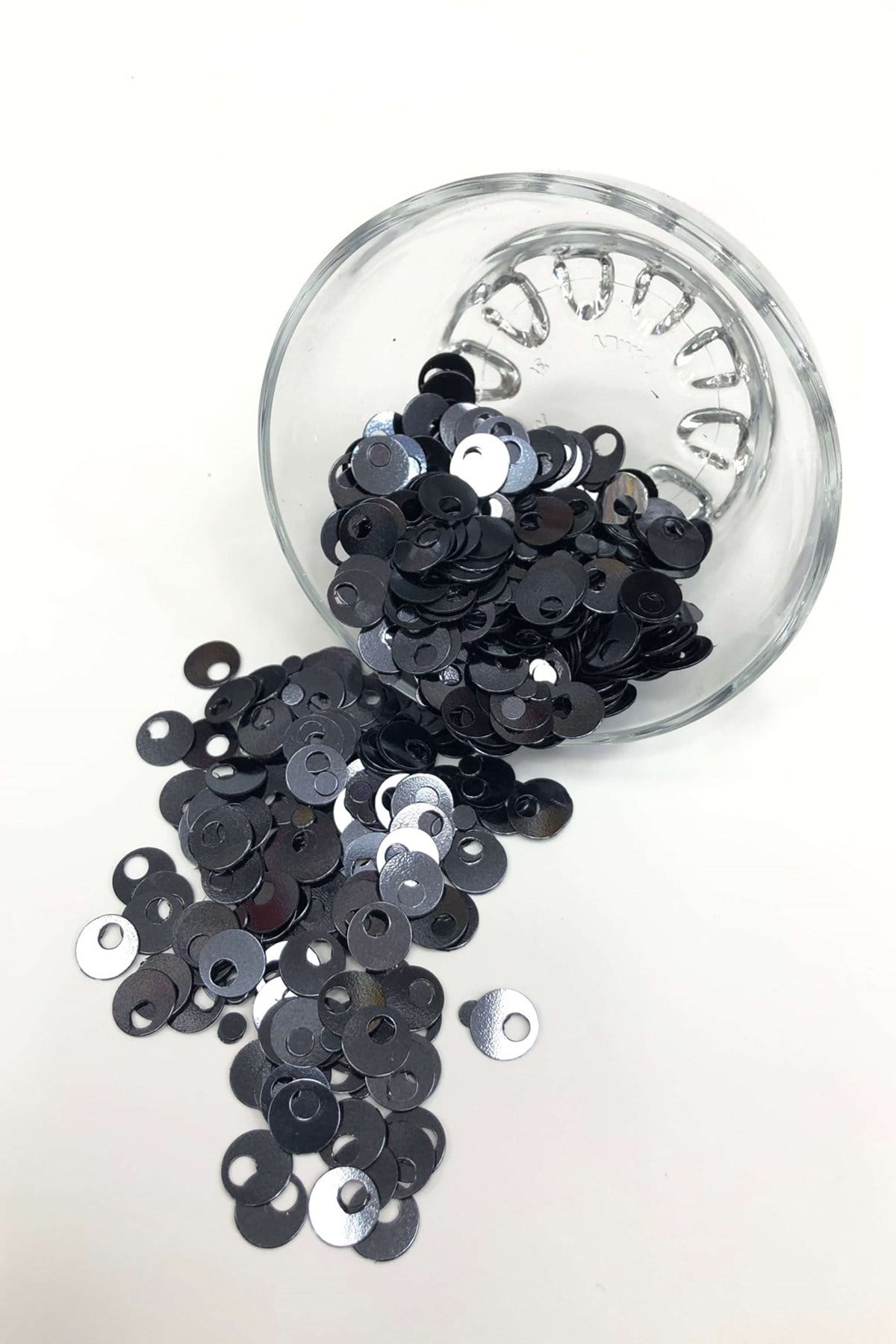Füme Rengi Patik ve Çanta Pulu 10 mm