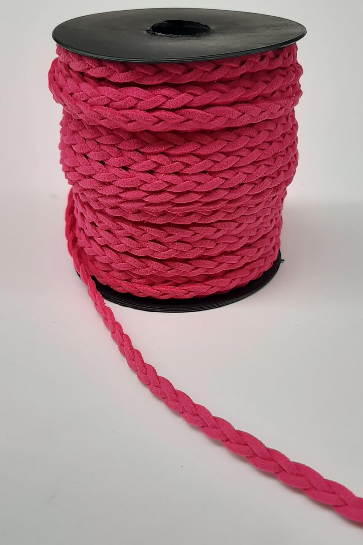 Fuchsia Suede Knitting Yarn