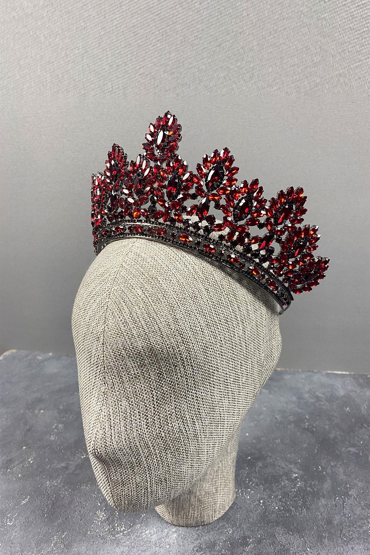 Godiva High Stone Bridal Henna Crown