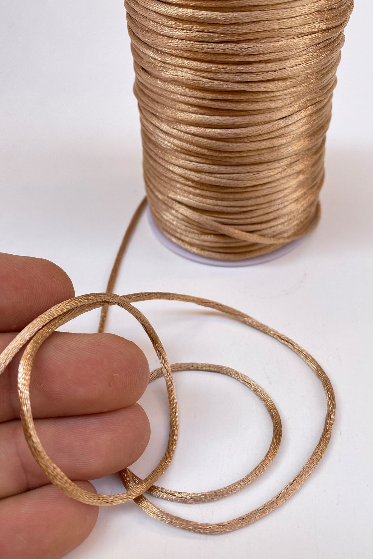 Gold Brit Rope Rat Tail 10 mt