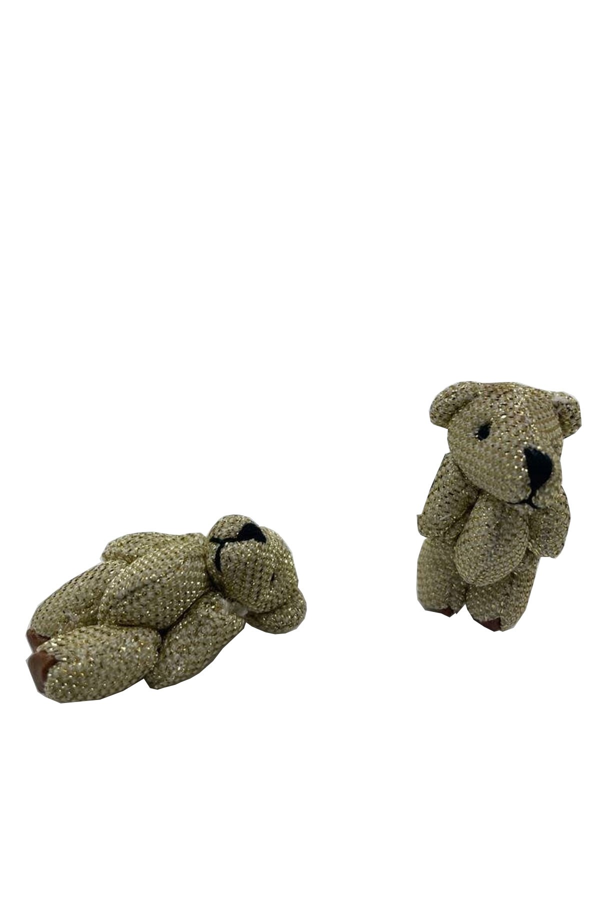 دبدوب قطيفة ذهبي لامع 4 سم