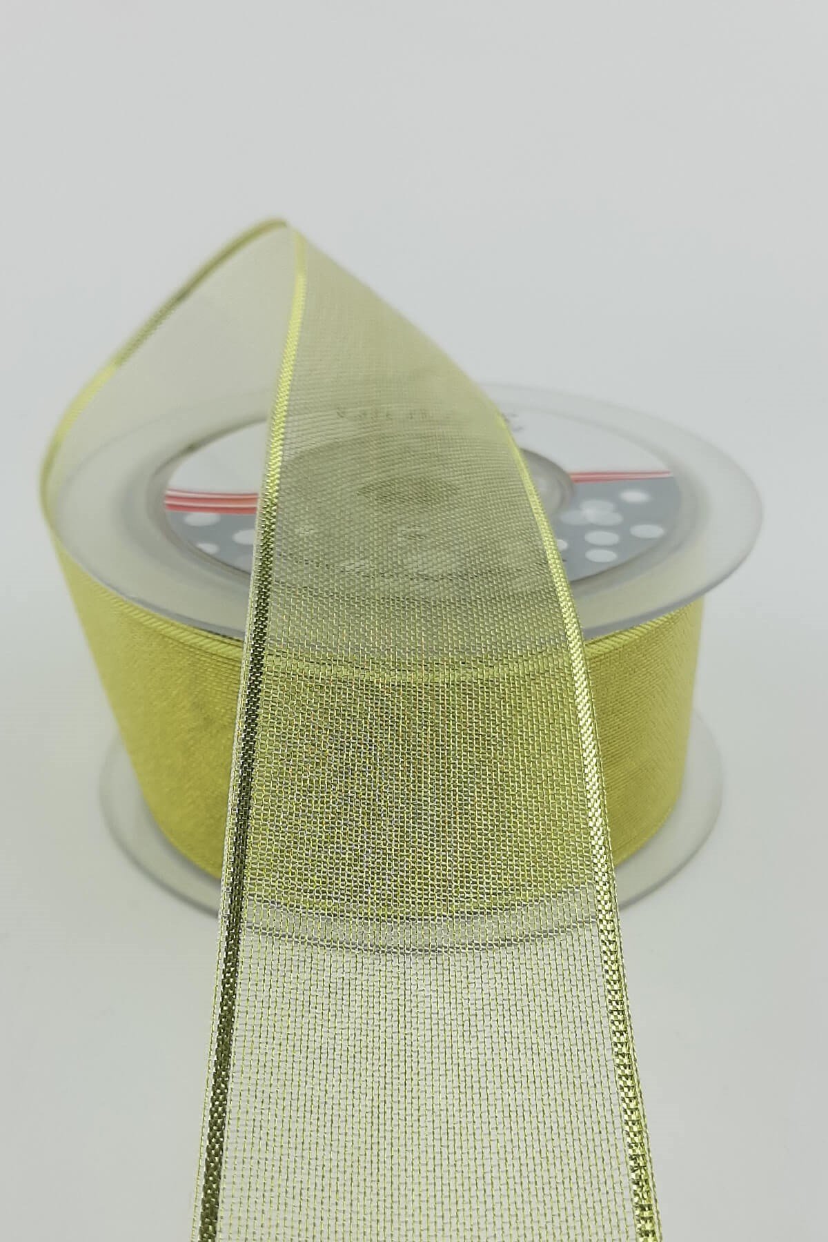 Gold Rengi Sim Şifon Kurdele 25 mt