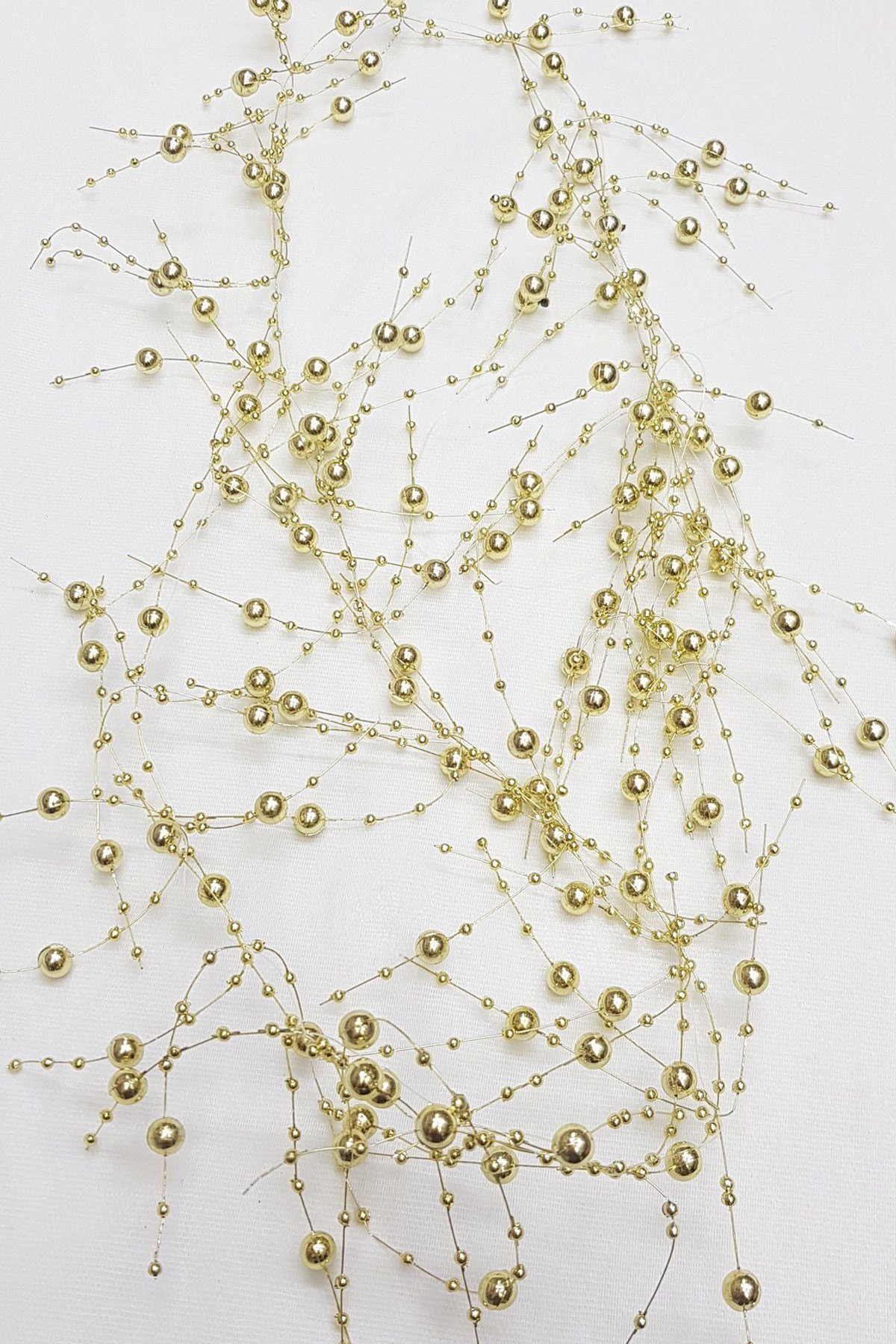 Gold Color Pearl Fish Line Pendant 1 mt