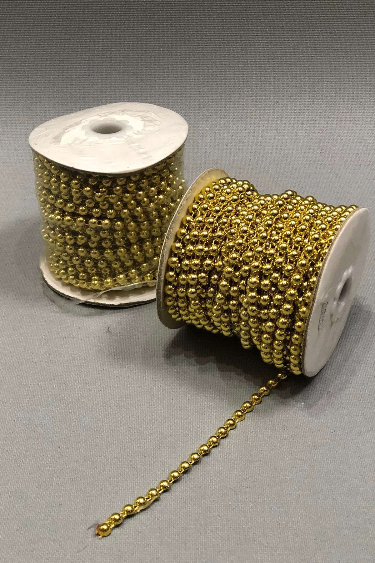 Gold Sıralı Kesik İnci 6 mm