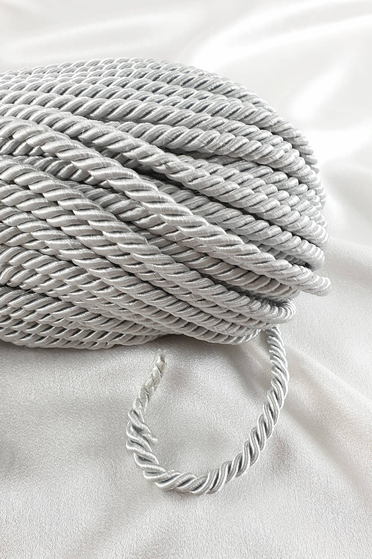 Gri Kordon İp 8 mm