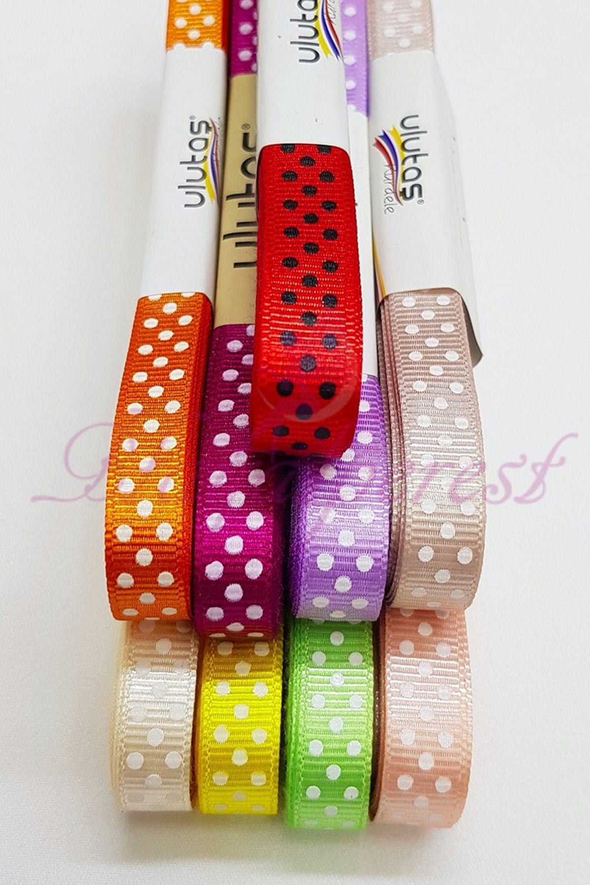 Grosgrain Polka Dot Ribbon 1.5Cm