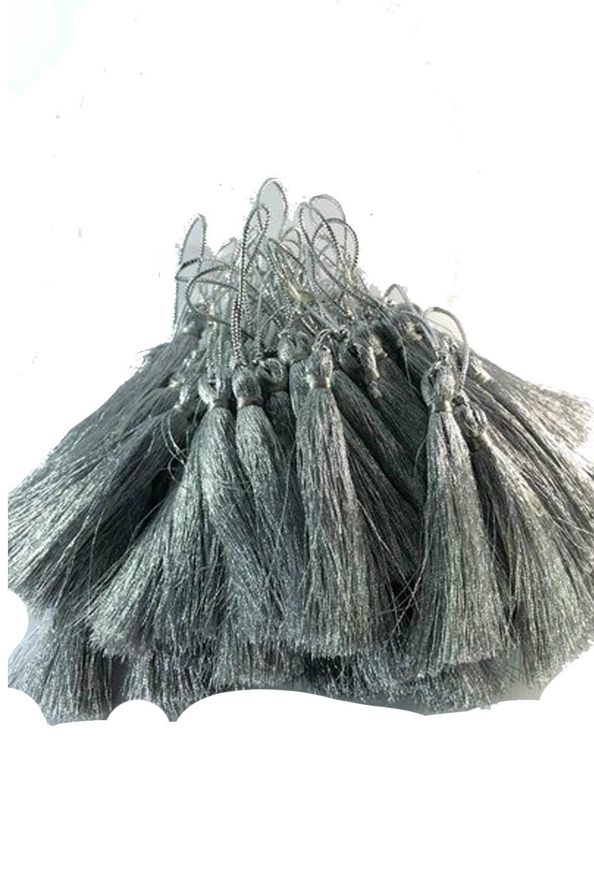 Gümüş İthal Püskül 6 cm 100 Adet