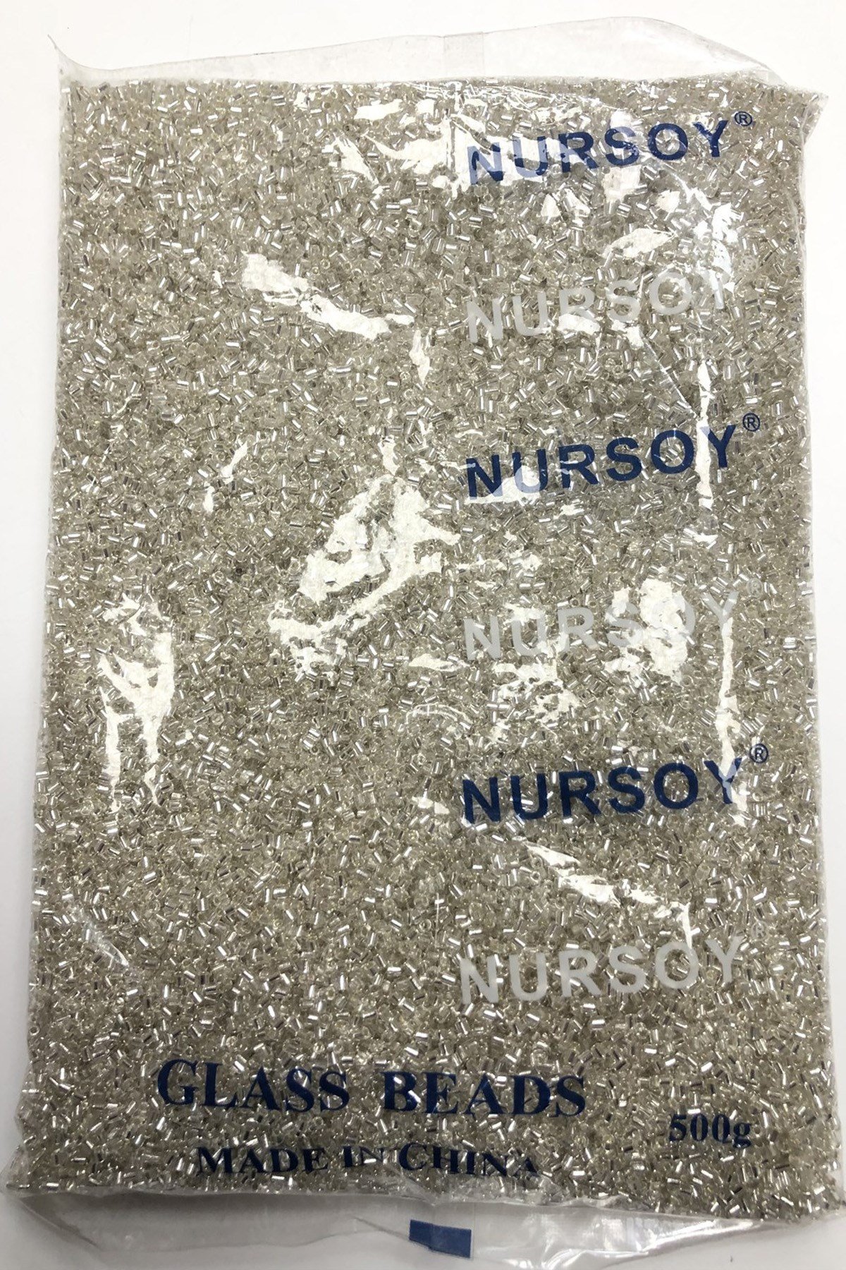 Gümüş Kesme Boncuk 2,5 mm  500 gr