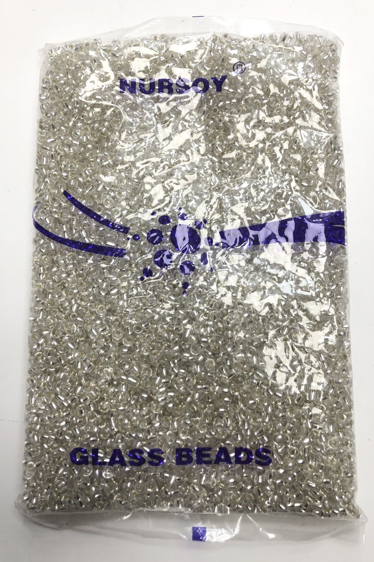 Silver Sand Beads 4 mm 500 gr