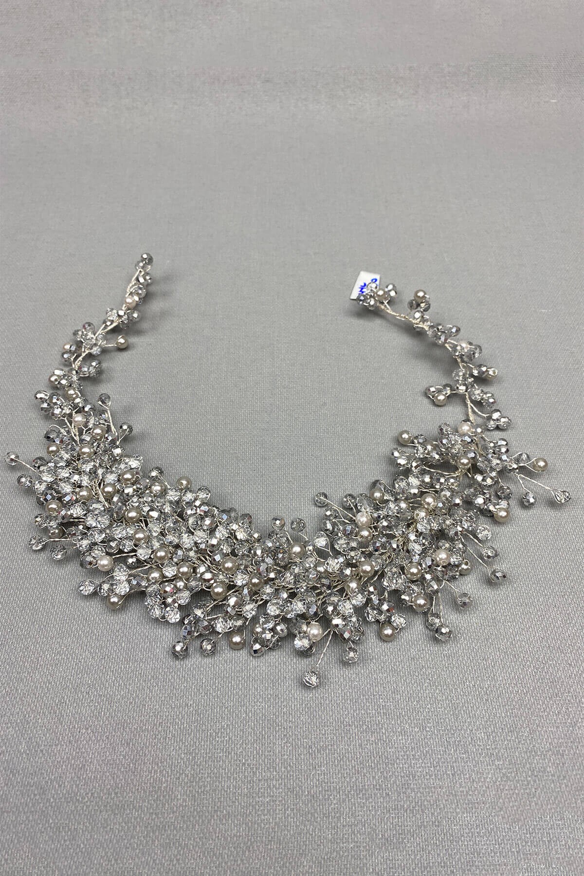 Silver Color Lisa Model Bridal Henna Crown