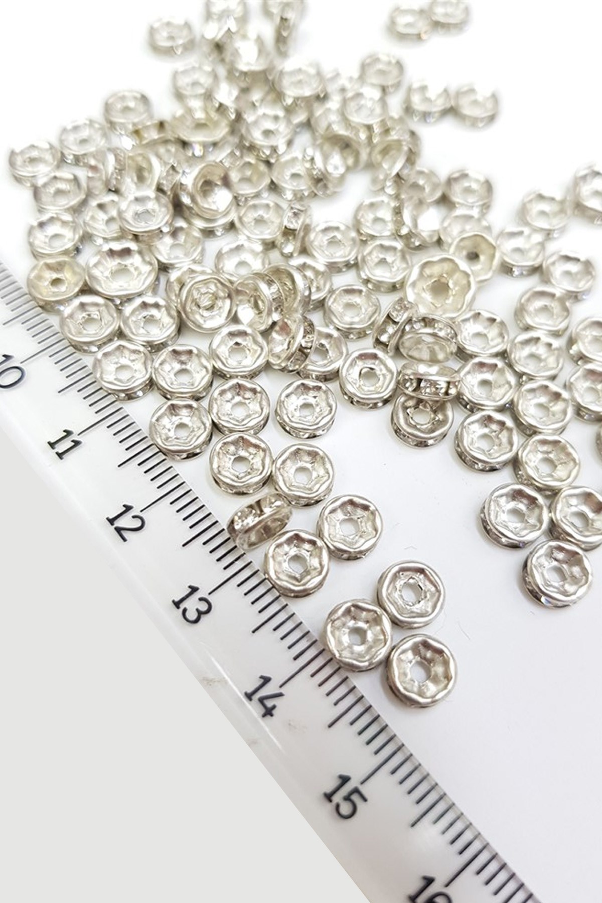 Gümüş Rondela 6 mm 10 adet