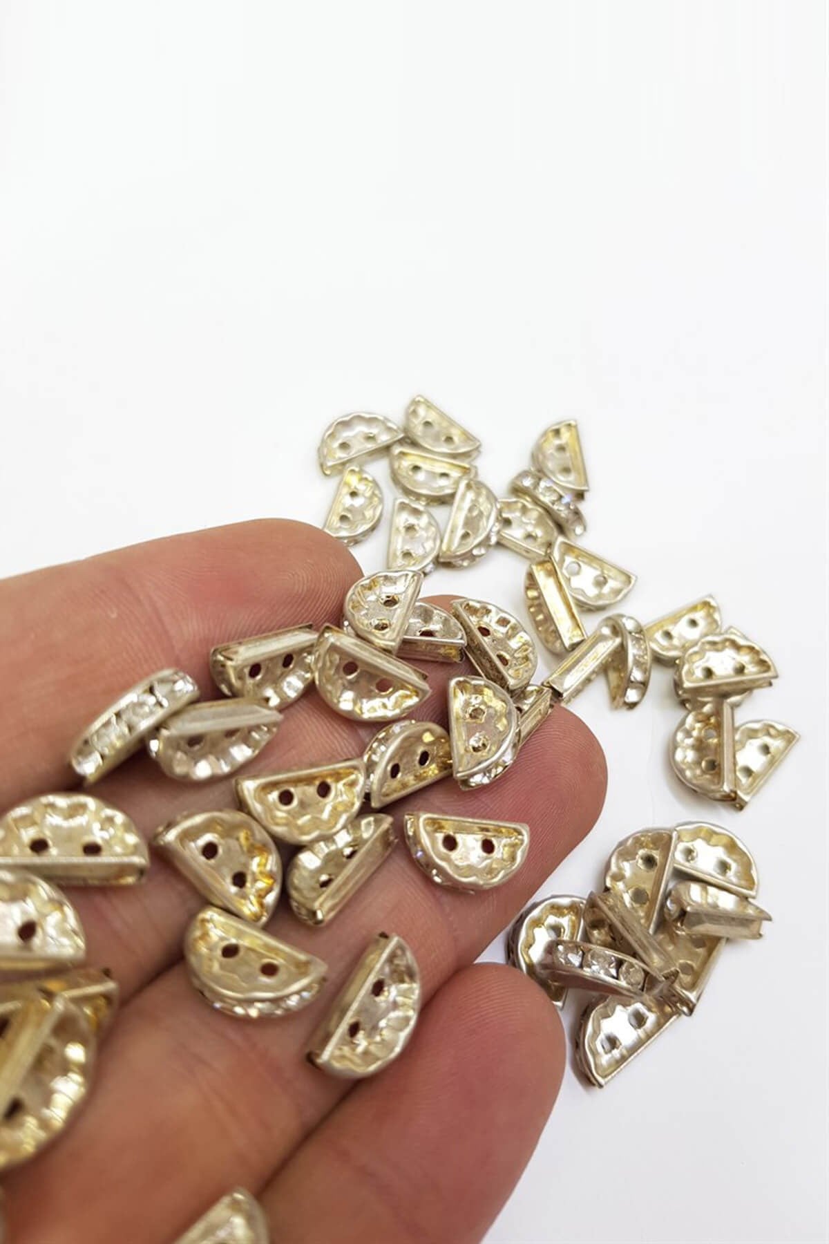 Silver Washer D Double Hole