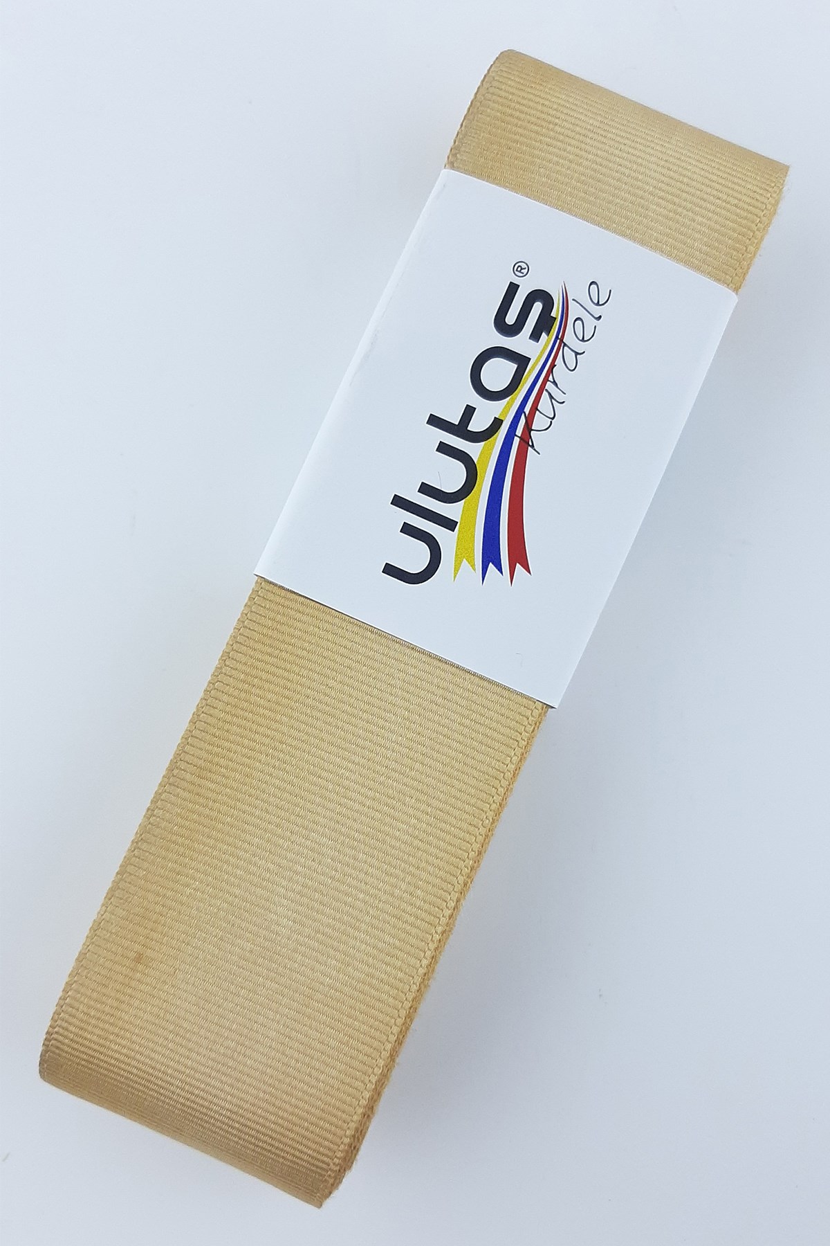 Mustard Yellow Grosgrain Ribbon 4 cm 10 m