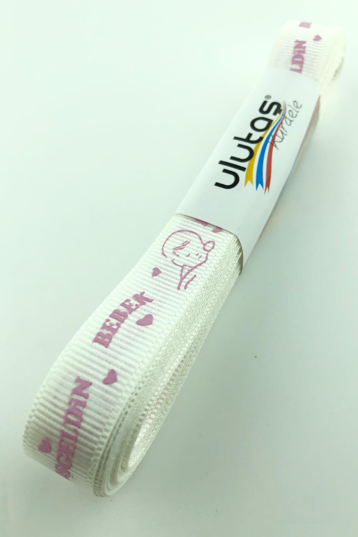 Welcome Baby Printed Grosgrain Ribbon