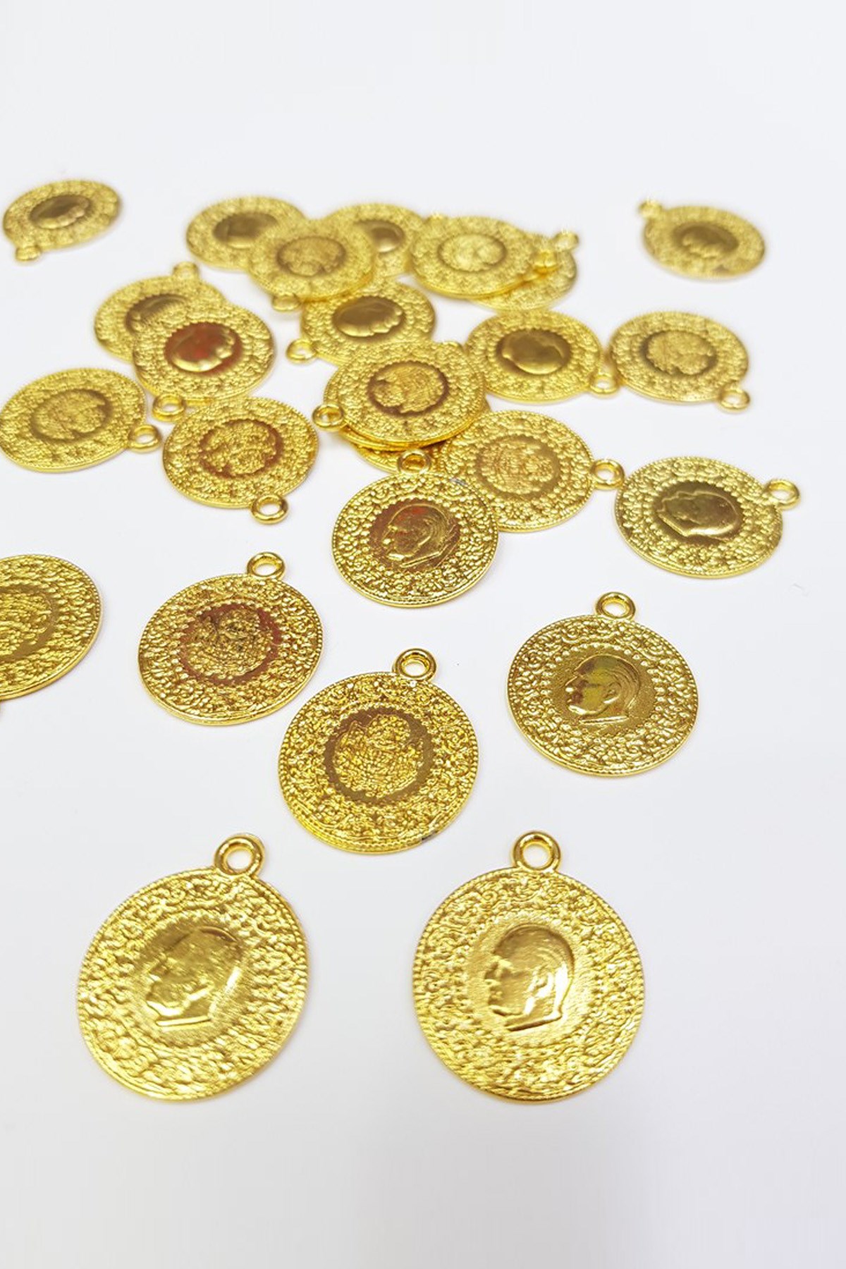 İmitasyon Çeyrek Altın Metal Para Pul