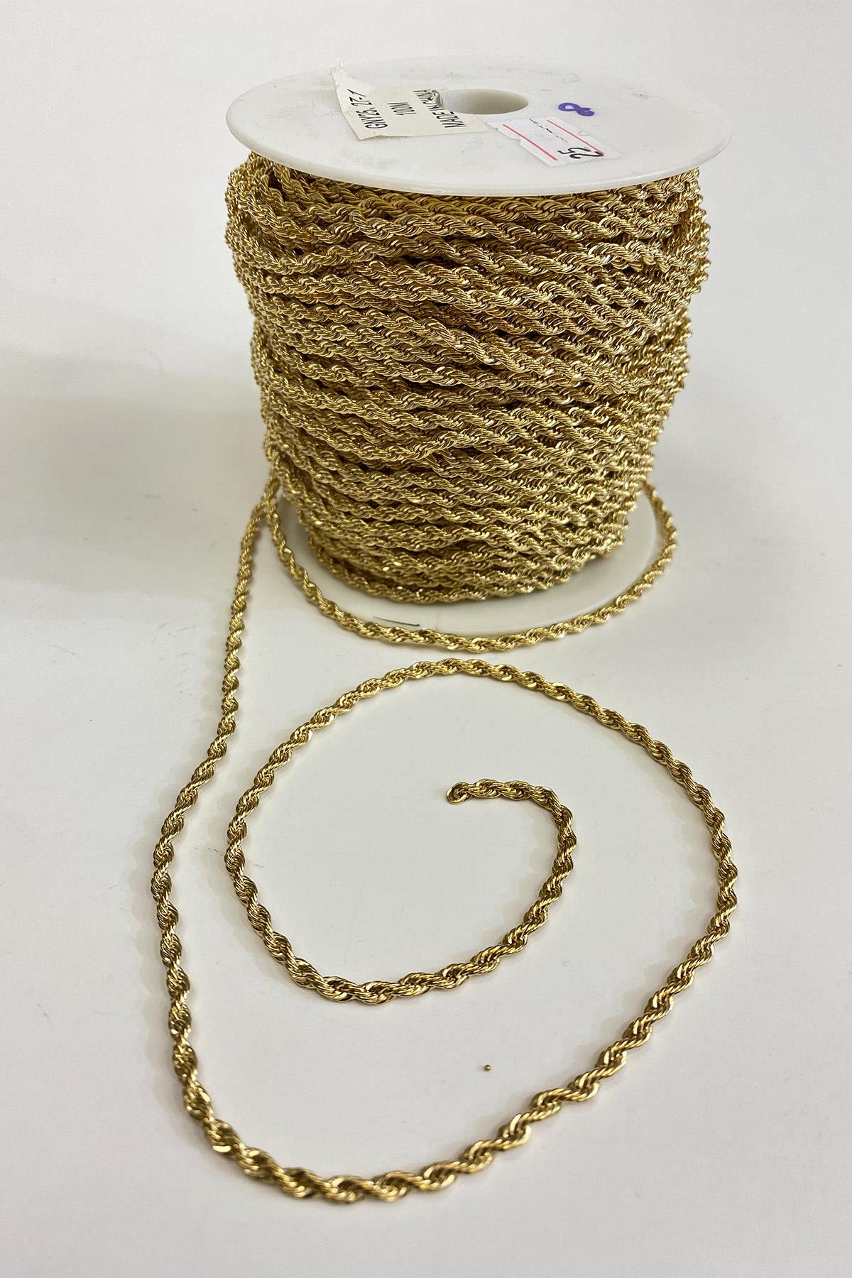 Fine Braided Jewelry Necklace And Bracelet Chain