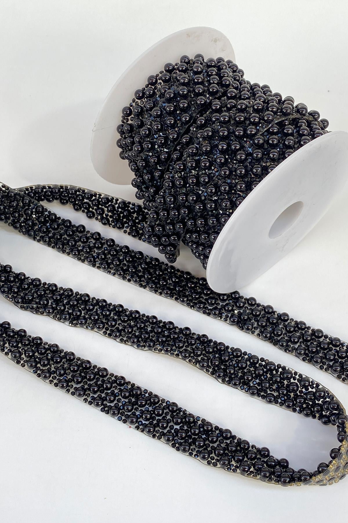 Pearl Beaded Iron-on Stone Strip Sconce