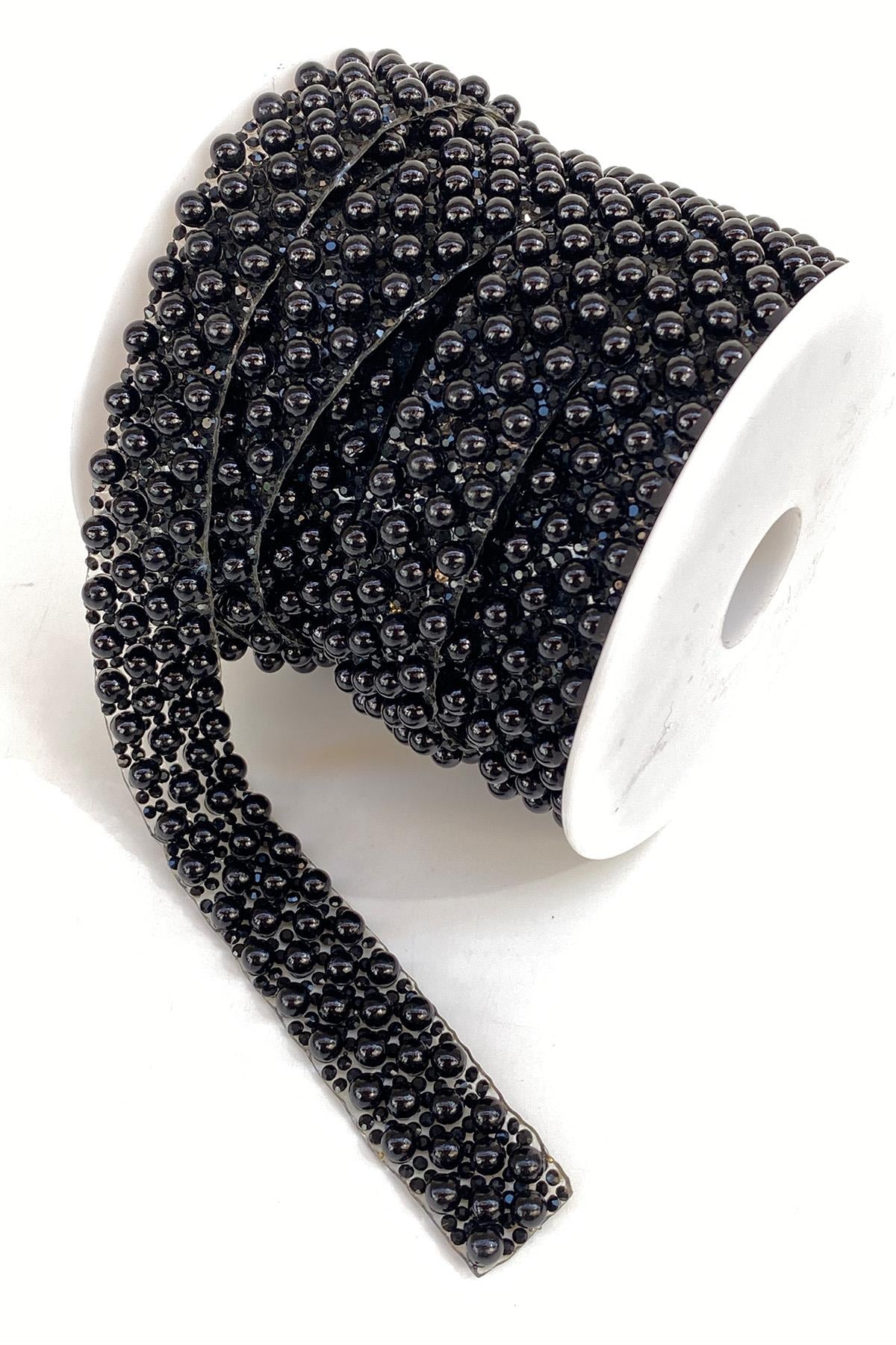 Pearl Beaded Iron-on Stone Strip Sconce