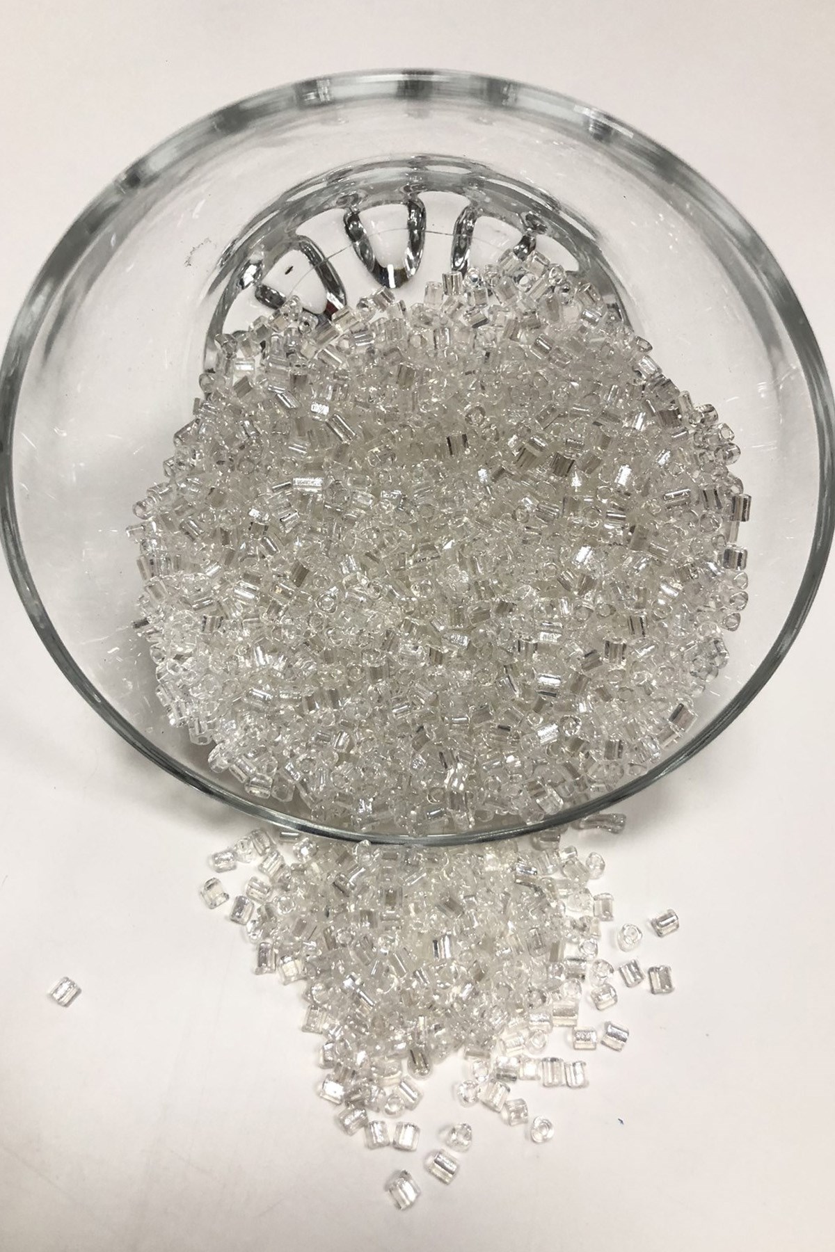 Transparent Jablonex Cut Beads 50 gr