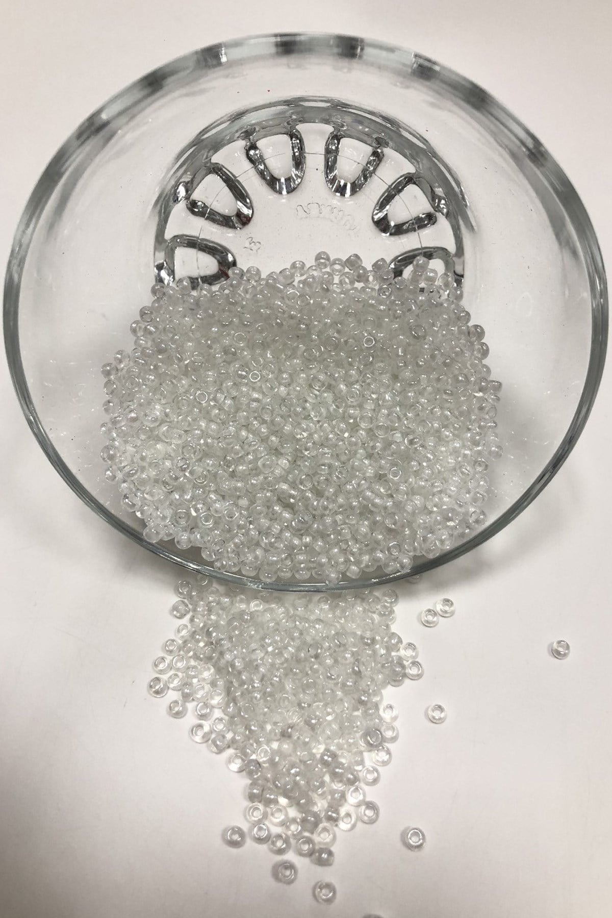 Sand Beads Light White Color 2 mm