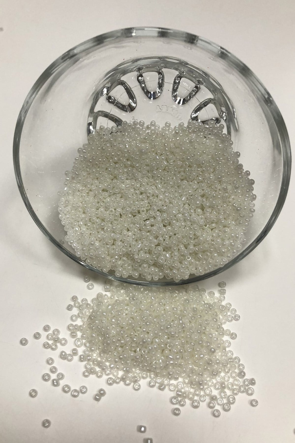 Soft Cream Color Sand Beads 2 mm