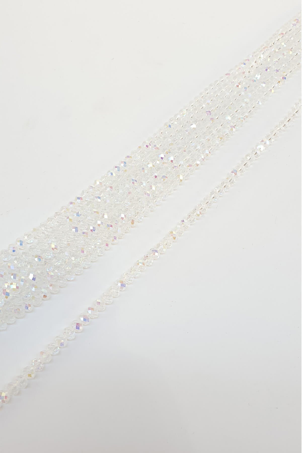 Janjanlı Şefaf Kristal Boncuk 6 Mm