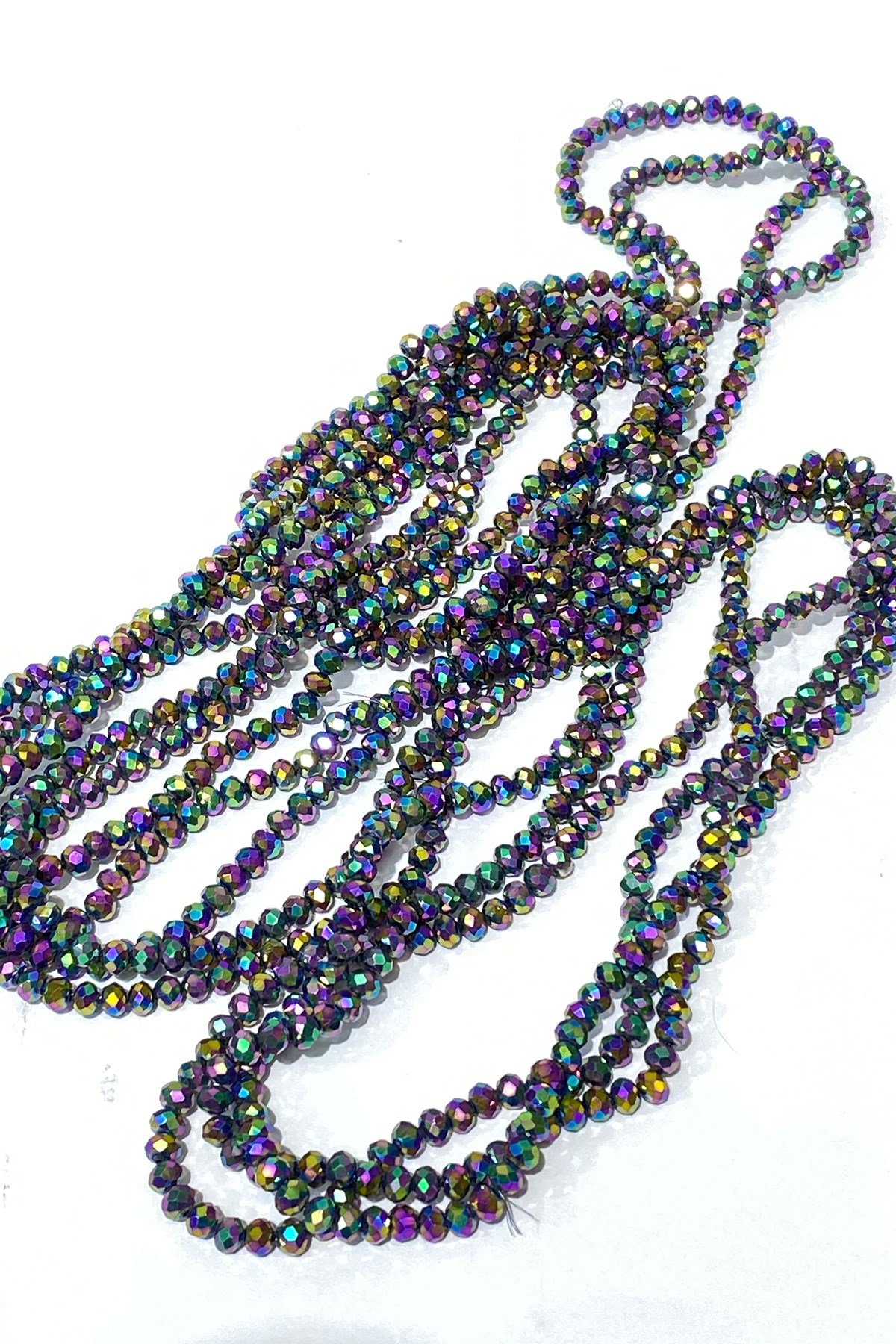 Janjanized Green Crystal Beads 6 mm