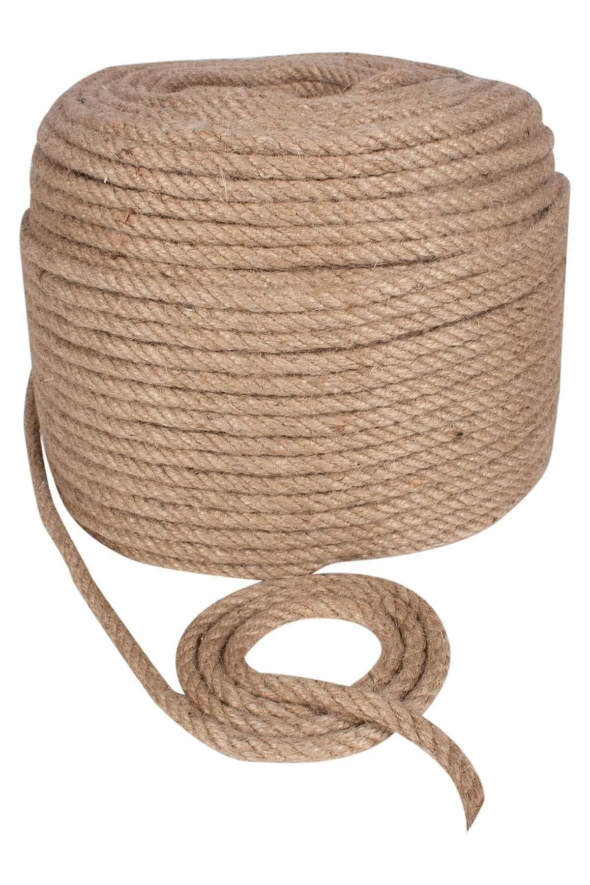 Jut Çuval Halat Ip Kordon 6 mm 20 Metre