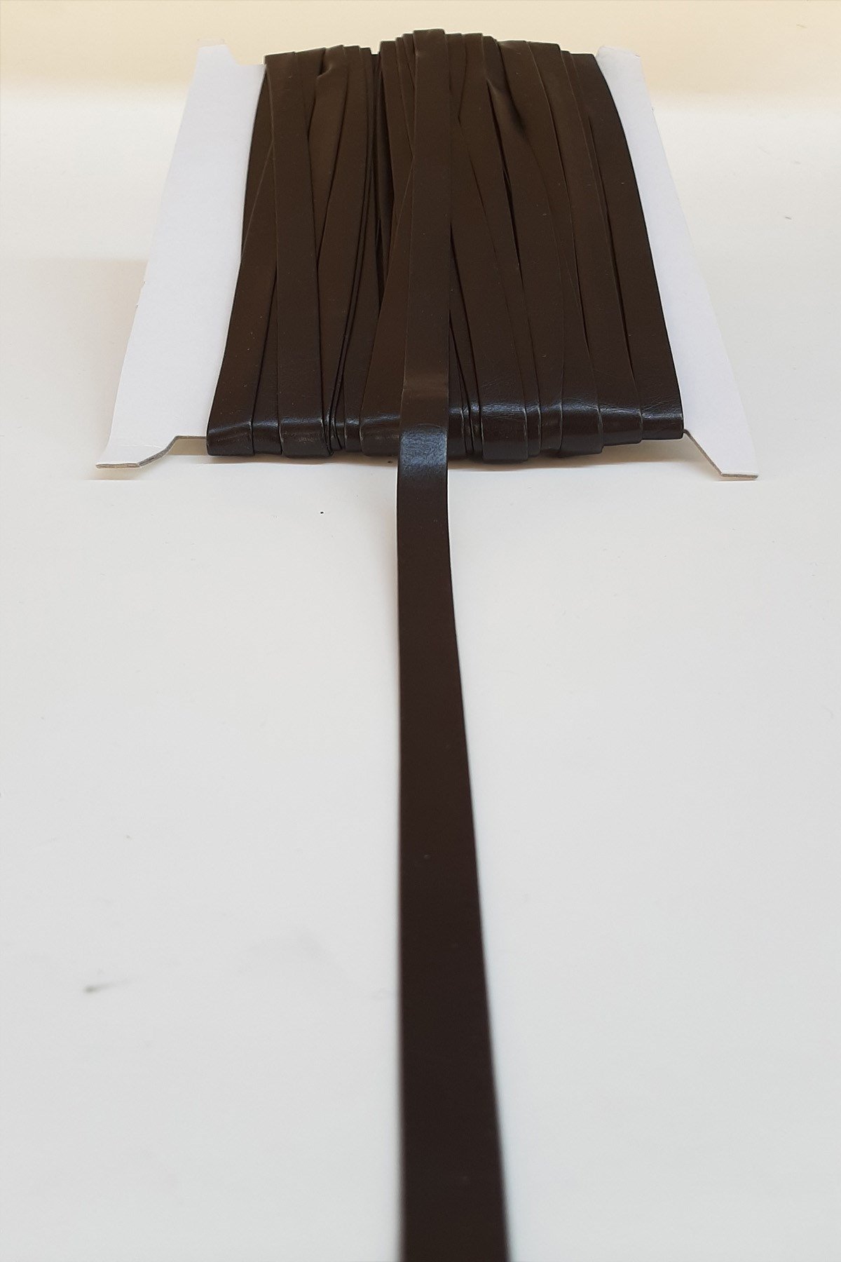 Kahve Deri Şerit 1,5 Cm