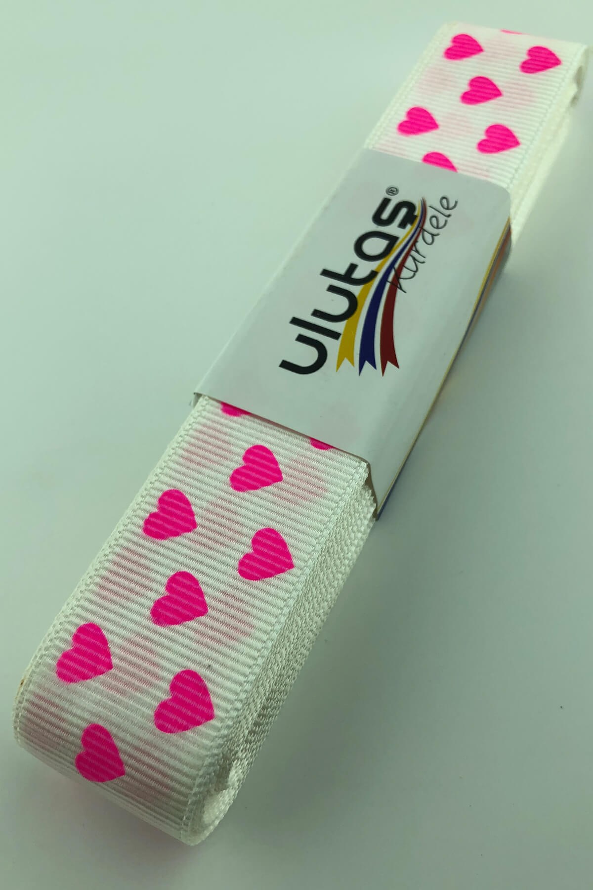 Heart Printed Ribbon Grosgrain