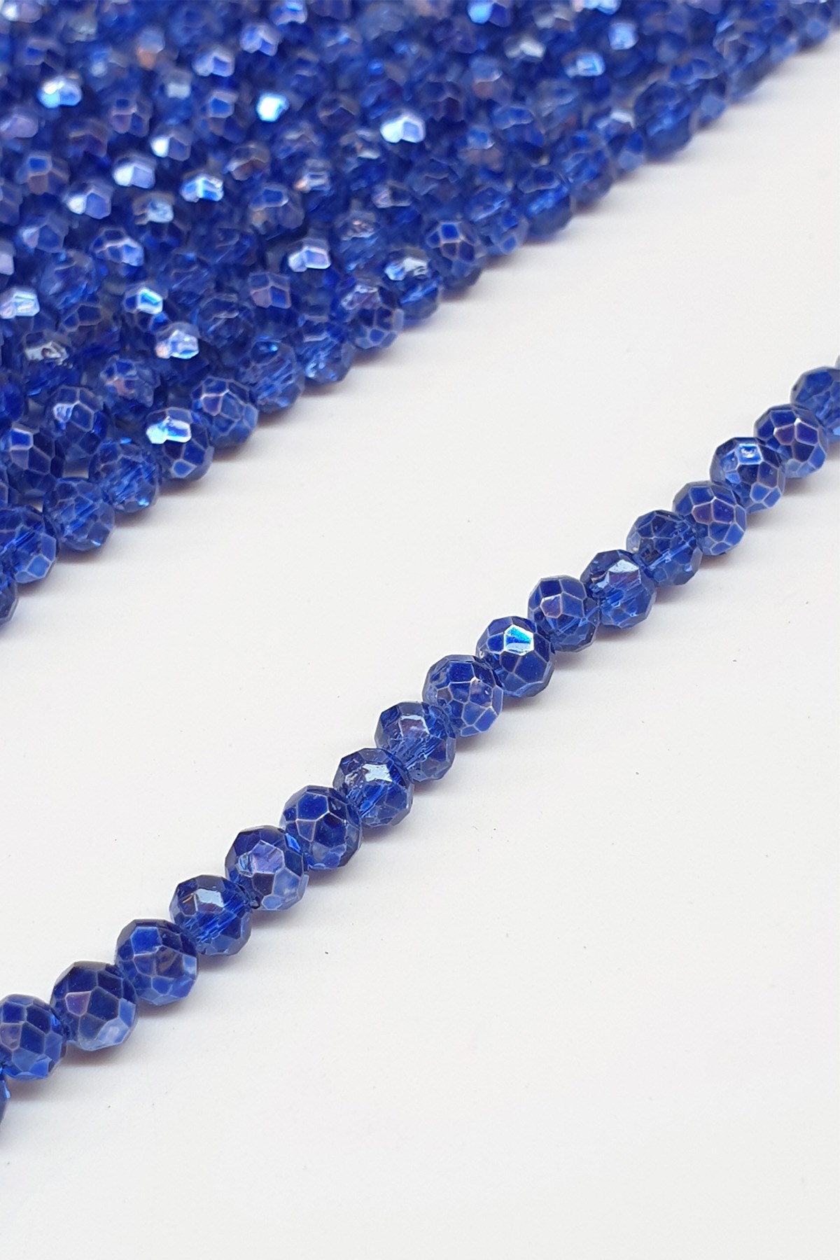 Kaplama Lacivert Kristal Boncuk 4 Mm