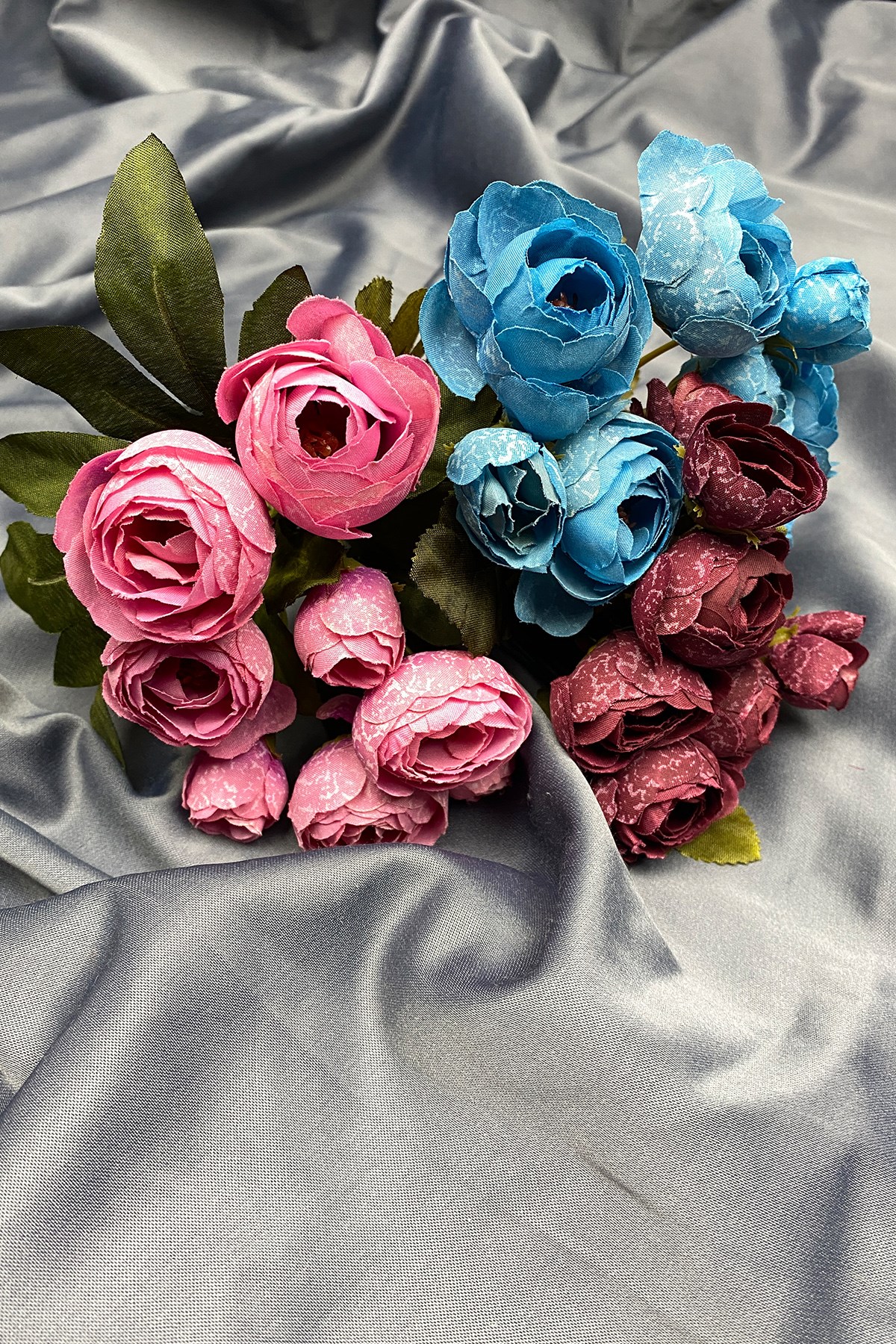 Mixed Eren Rose Peony Flower Bundle 3 Pieces