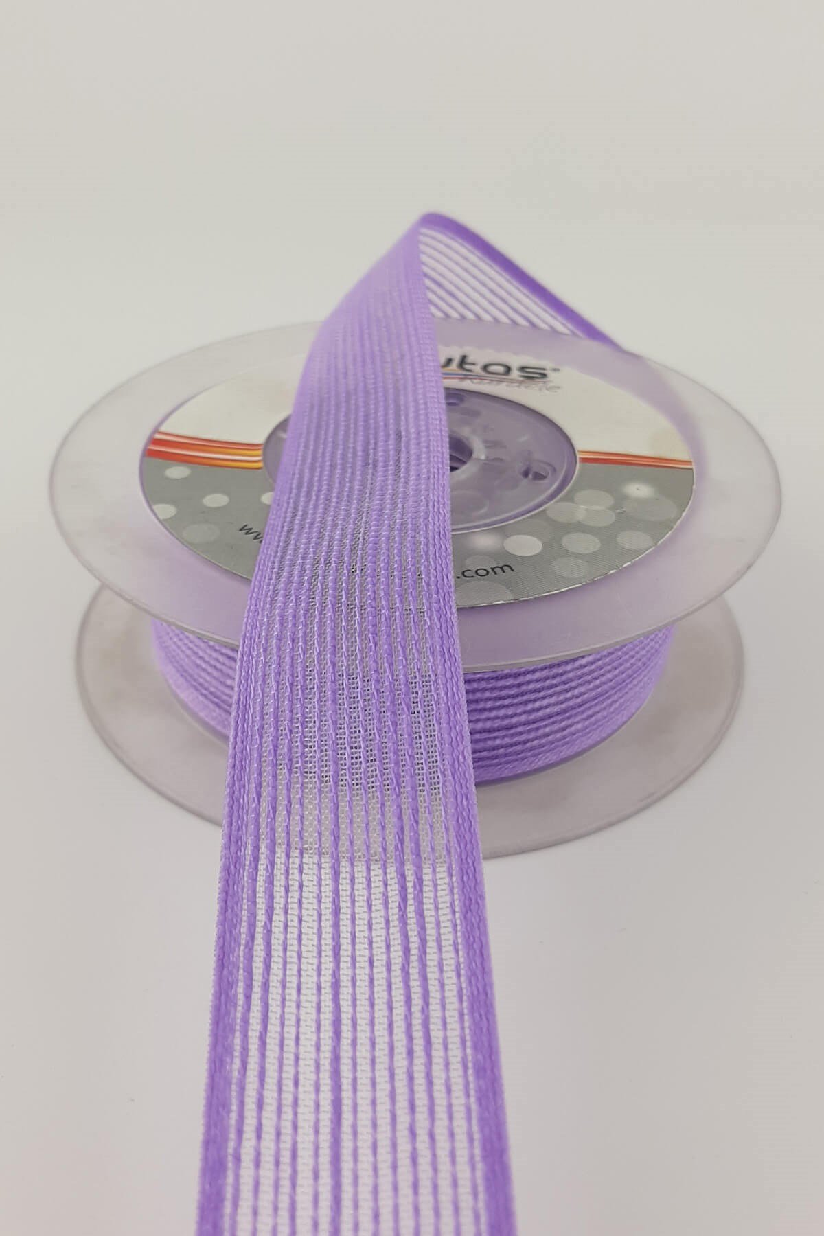 Linen Effect Ribbon 10 mt 2.5 cm