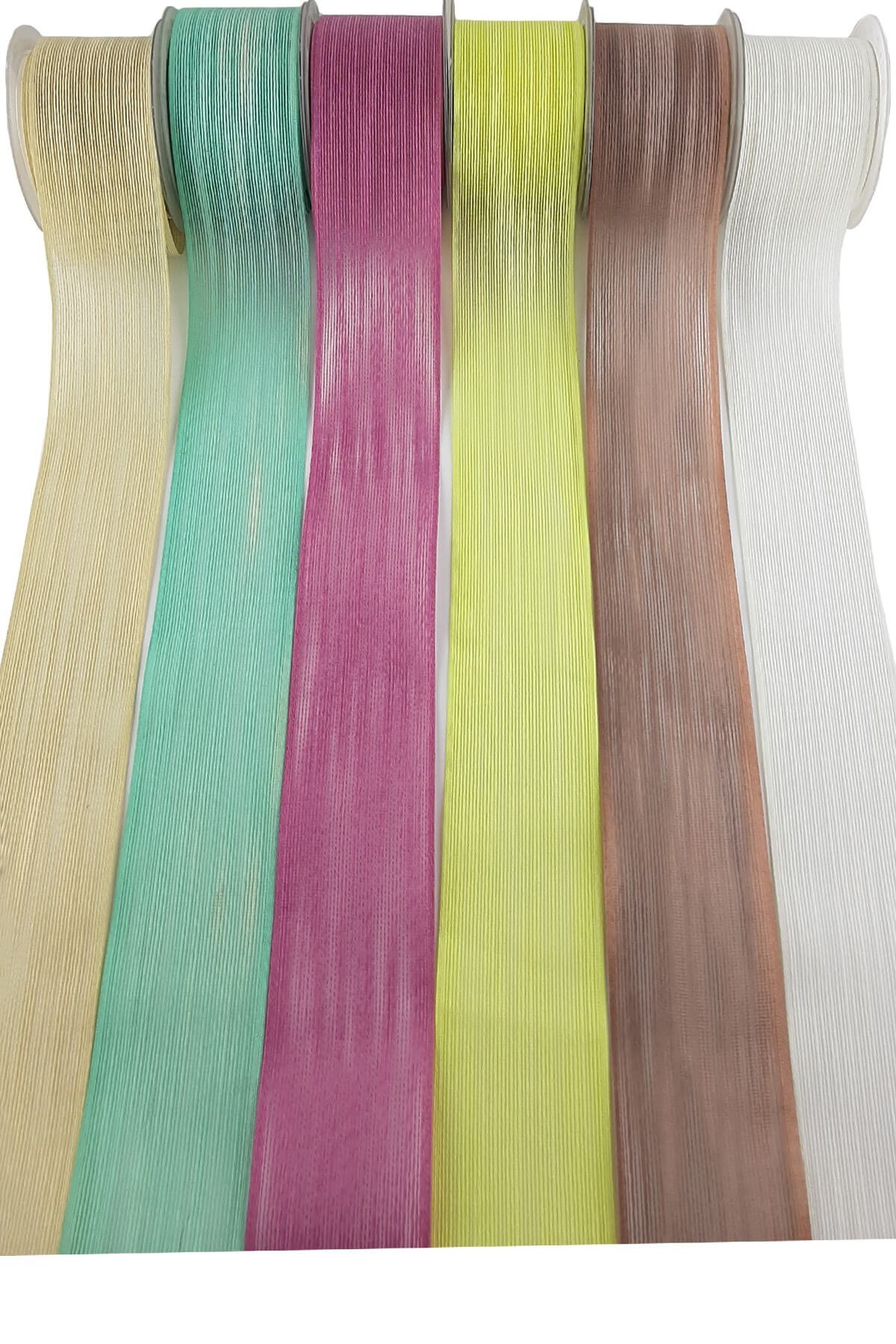 Keten Efektli Kurdele 6 cm 10 mt