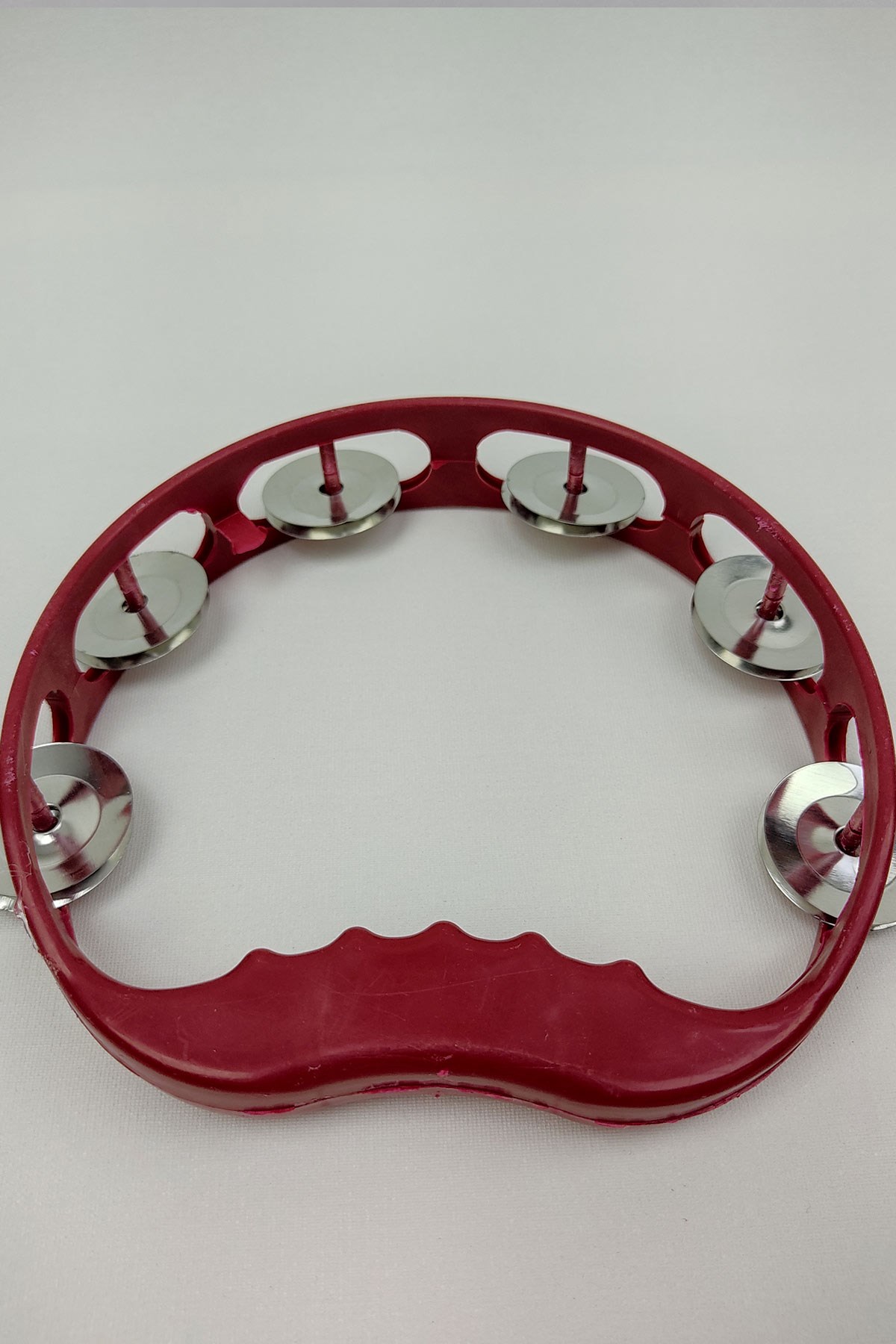 5 Pieces of Red Henna Tambourine