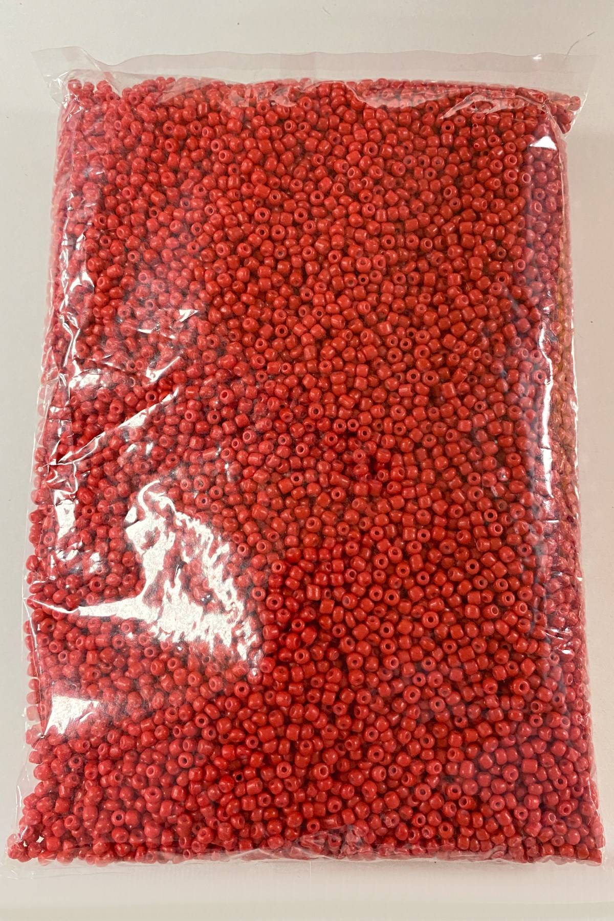 Kırmızı Kum Boncuk 3 mm 500 gr