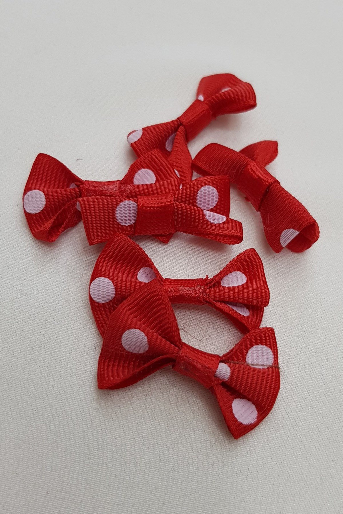 Kırmızı Puantiyeli Fiyonk 10'lu