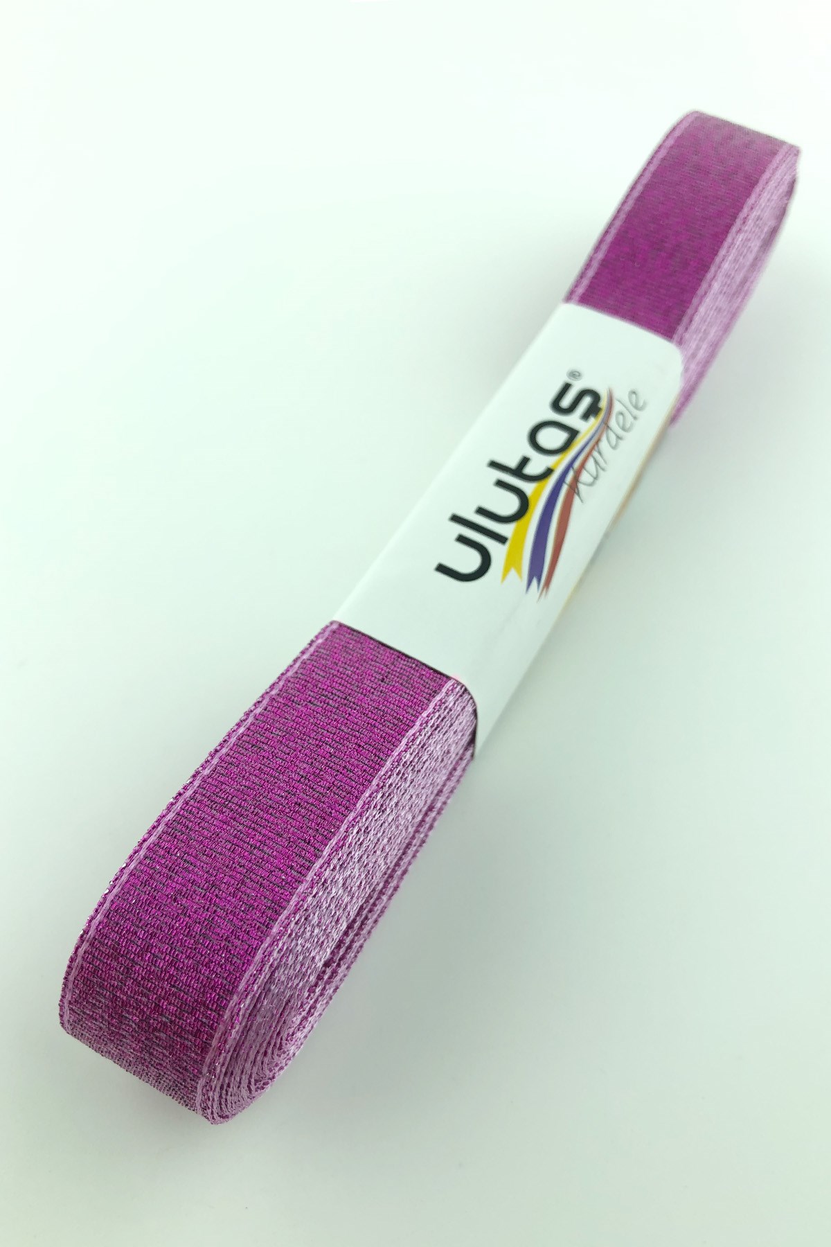 Dark Fuchsia Glittery Ribbon 1.5