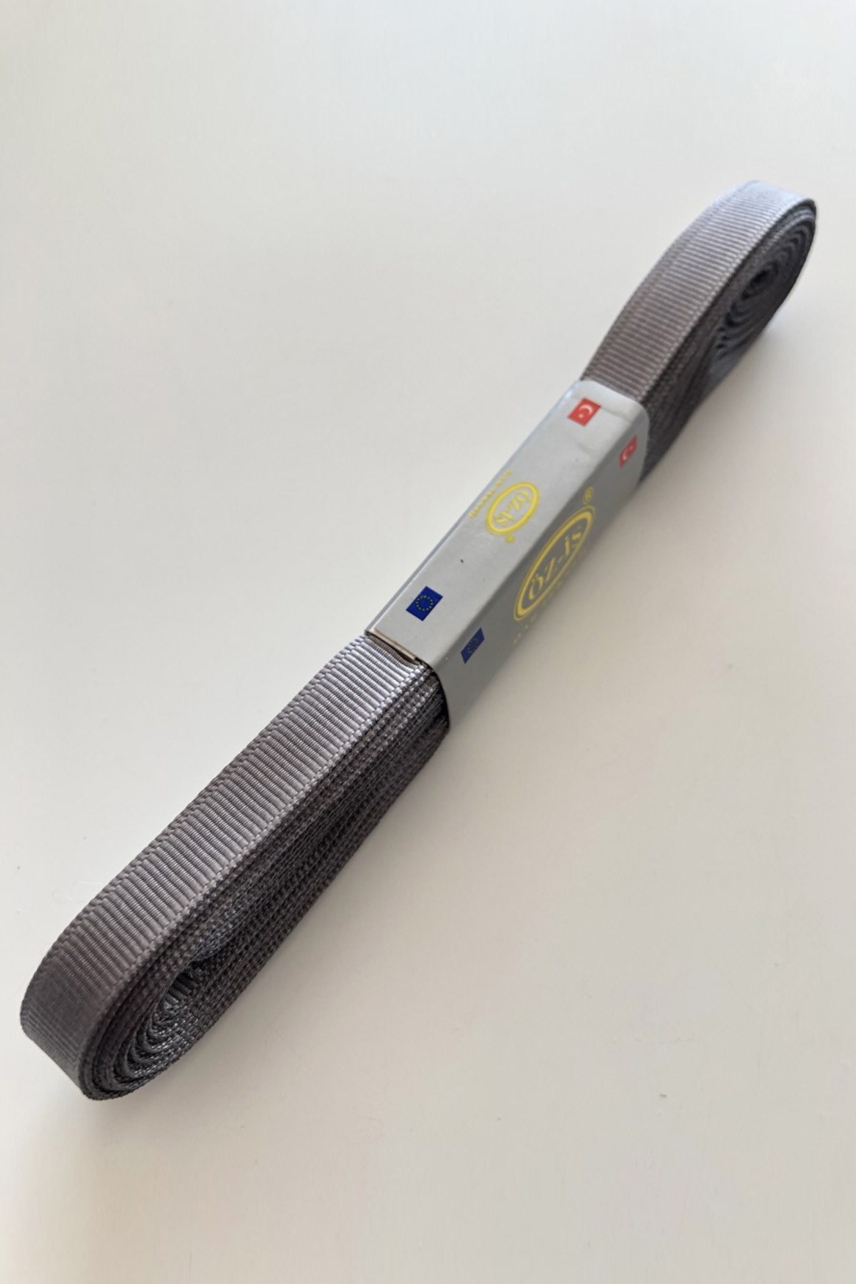 Koyu Gri Grogren Kurdele 1 cm 10 mt