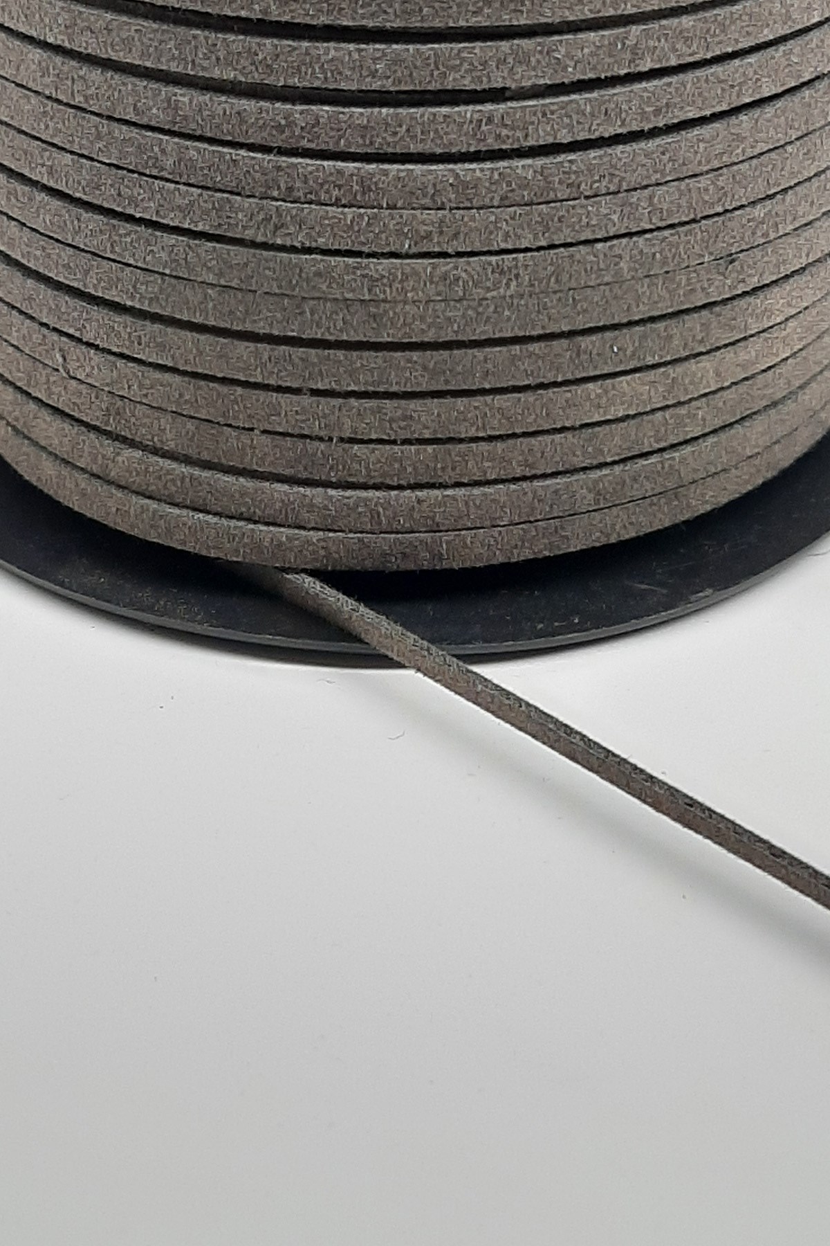 Dark Gray Suede Rope