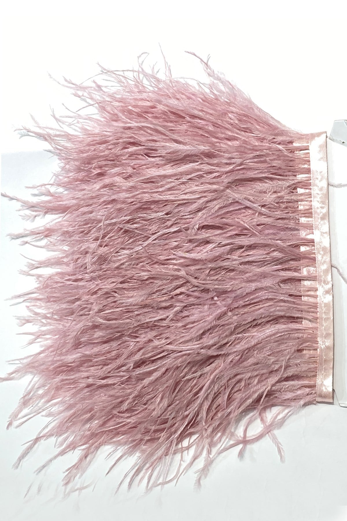 Dark Powder Ostrich Feather 1 mt