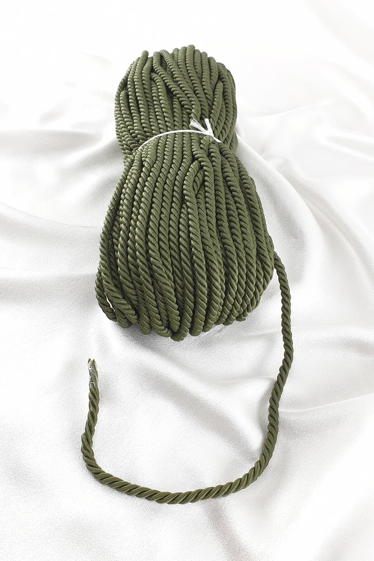 Dark Green Cord Rope 8 Mm
