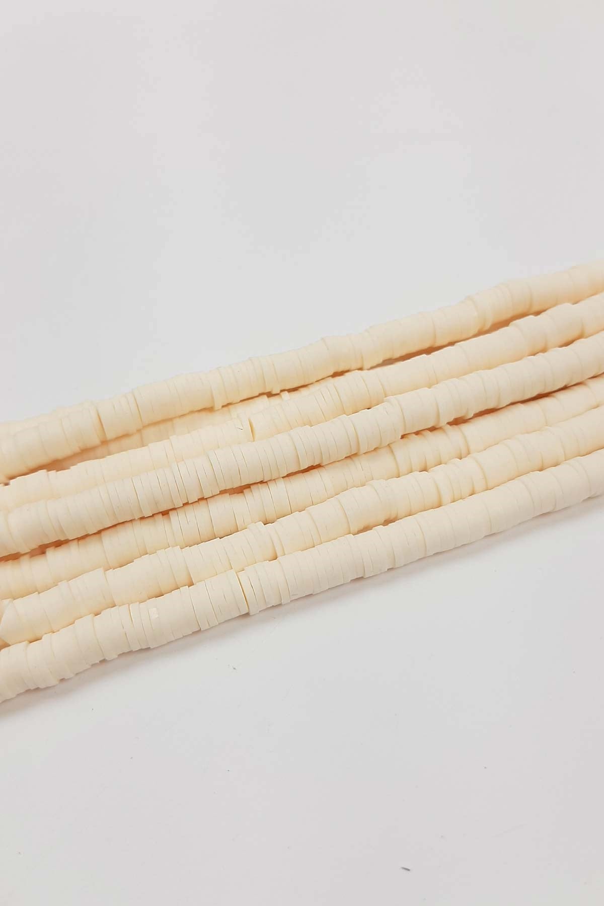 Cream Dough Beads Fimo