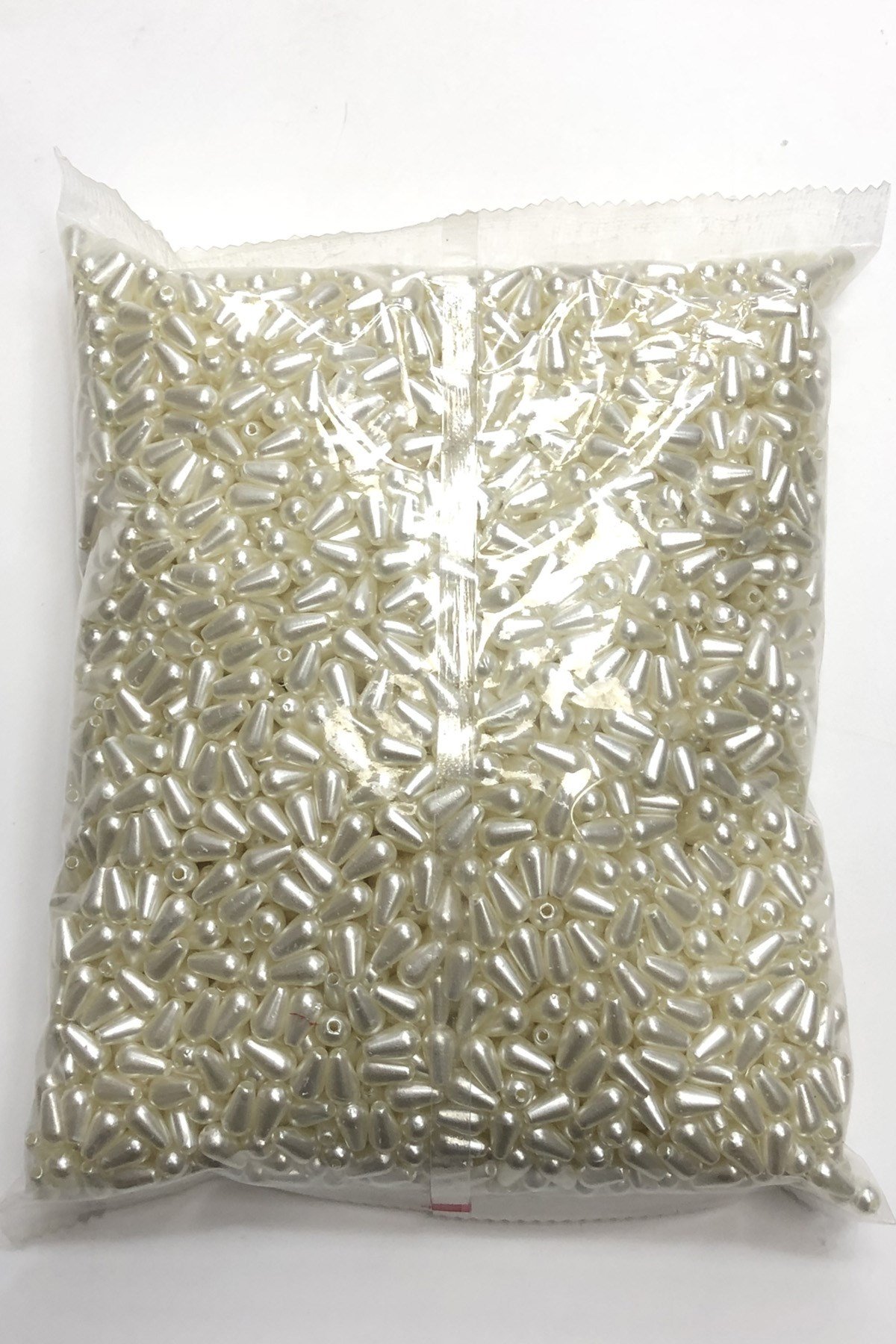 Krem İnci Damla boncuk