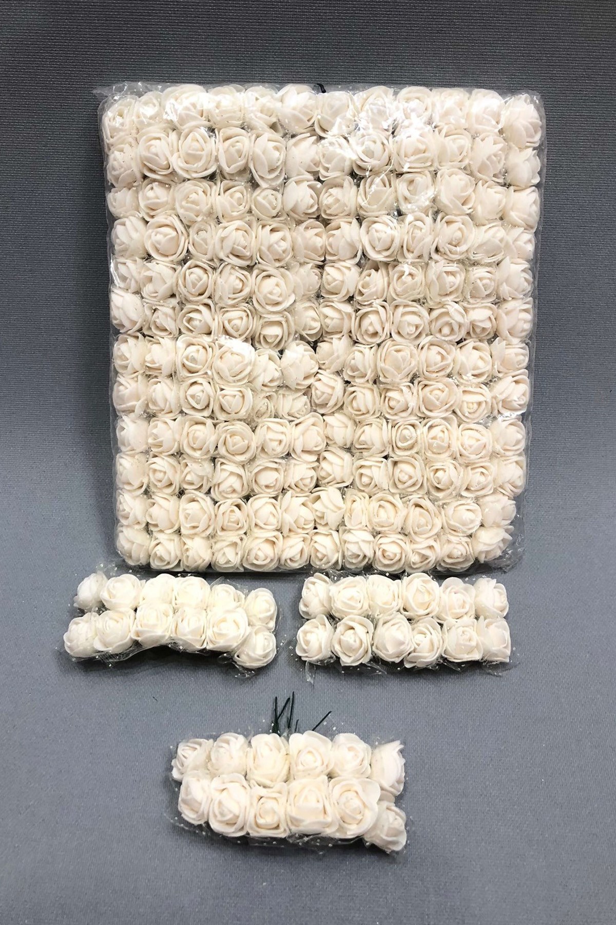 Krem Lateks Çiçek 1 paket 144 lü 