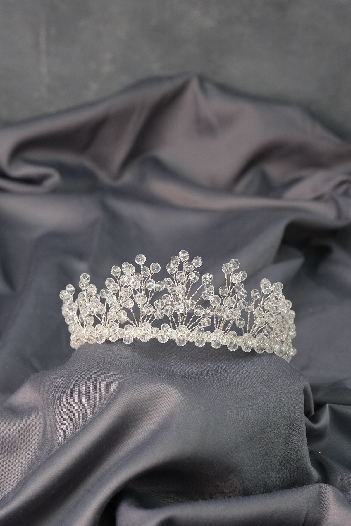 Crystal Beaded Aren Bridal Henna Crown
