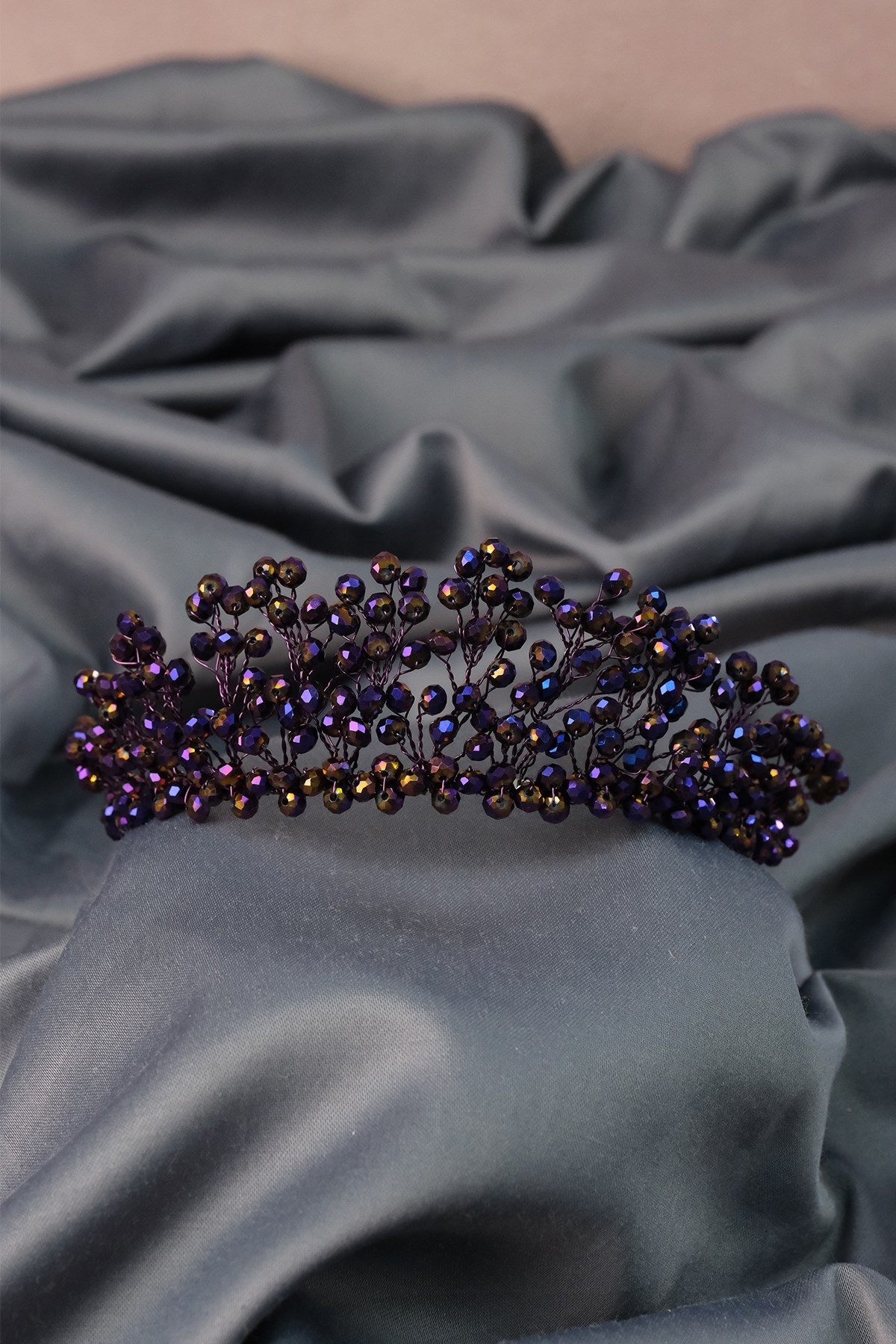 Crystal Beaded Aren Bridal Henna Crown