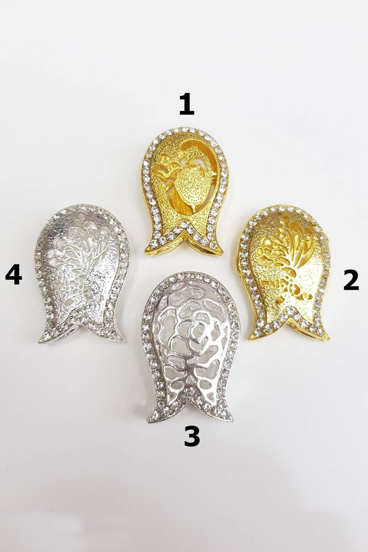 Crystal Stone Tulip Rosary Imame